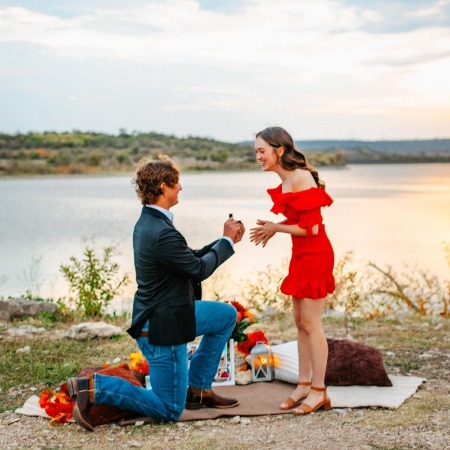 Austin Stalbaum proposed Lily Robertson in 2022.